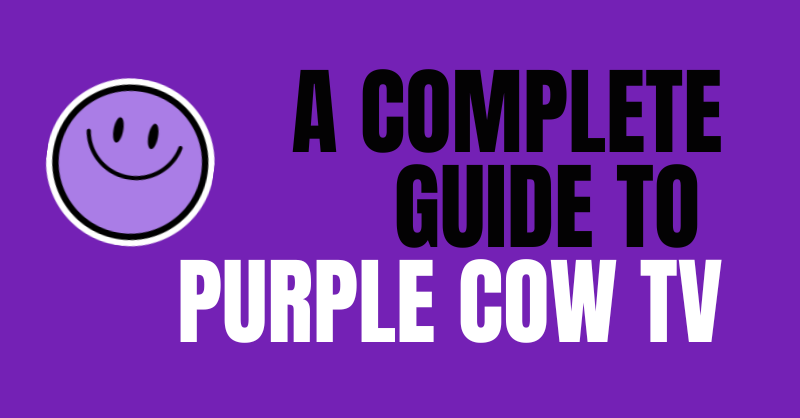 A Complete Guide to Purple Cow TV